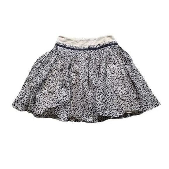 NWOT French Connection Women's White & Black Knee Retro Flared Skirt Size 0 - Picture 5 of 8